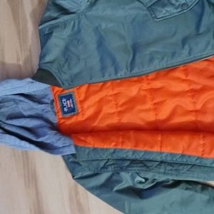 Boys Hooded Bomber Jacket